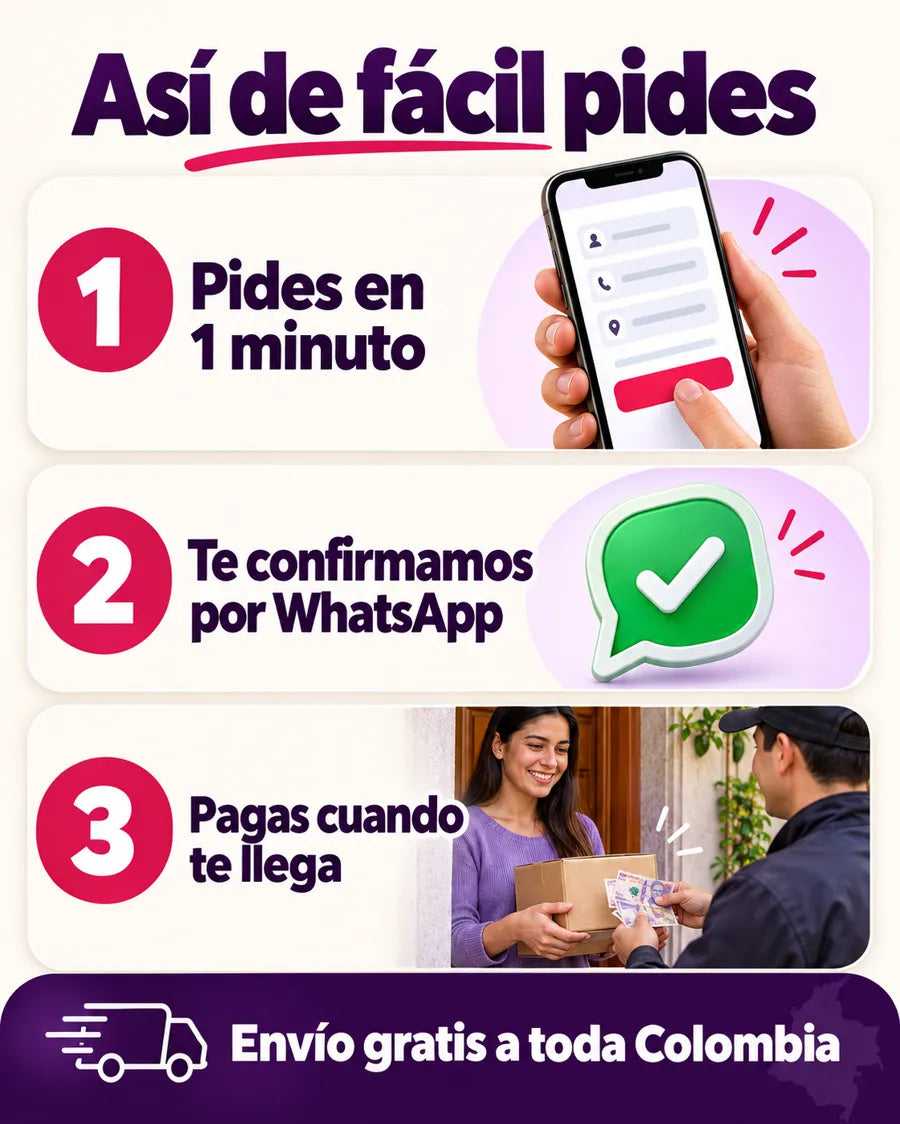 Así de fácil pides
